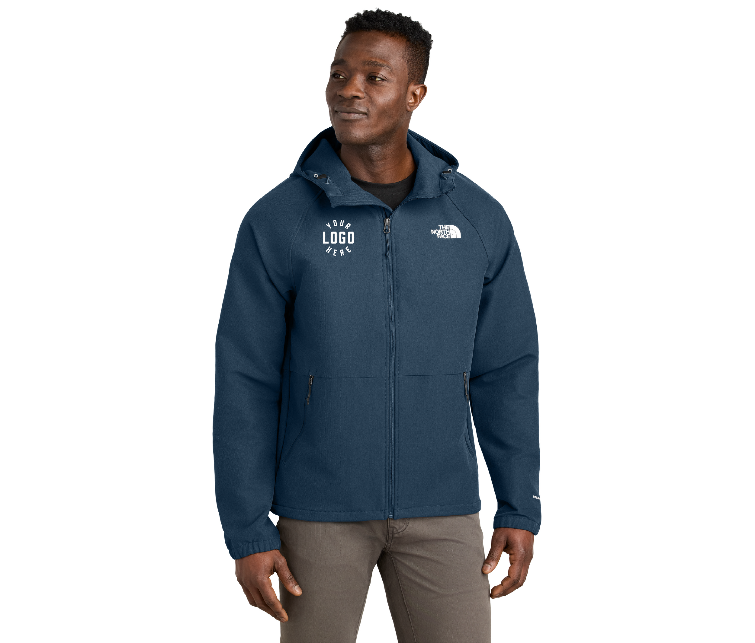 The North Face Barr Lake Hooded Soft Shell Jacket — Mercury Screen